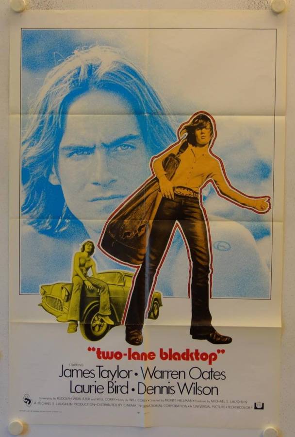 Asphaltrennen originales US Onesheet Filmplakat